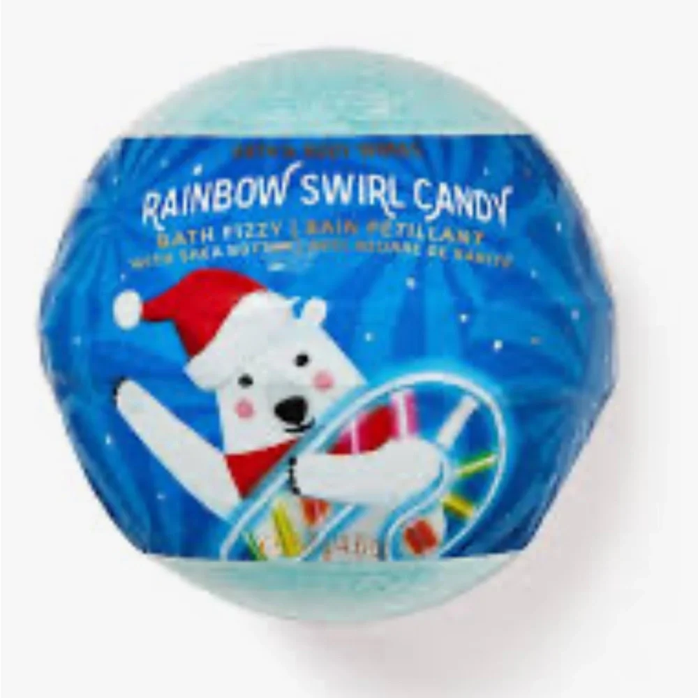 Bath & Body Works Bath Fizzy.. Rainbow Swirl Candy.